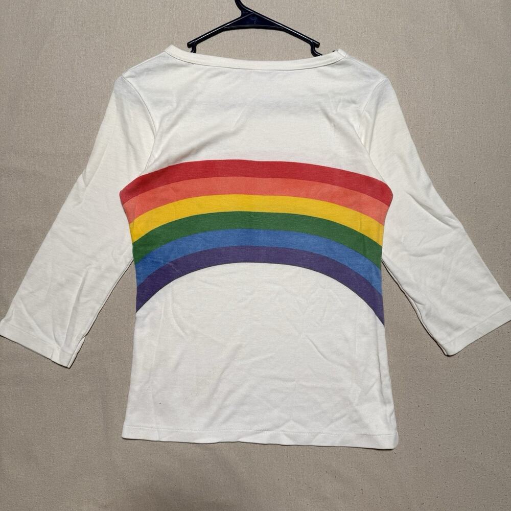 Vtg 1982 Worlds Fair Knoxville Tennessee Raglan T Shirt L Rainbow Single Stitch - Picture 2 of 9